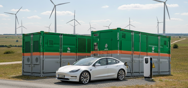 Entwurfsskizze auf einem Tisch, umgeben von Zeichenmaterialien und Bürobedarf.